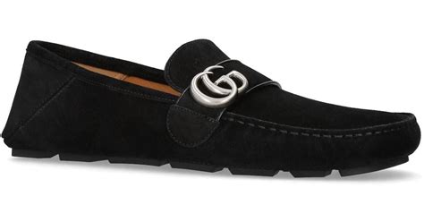 gucci noel suede driving shoes|Gucci online shopping.